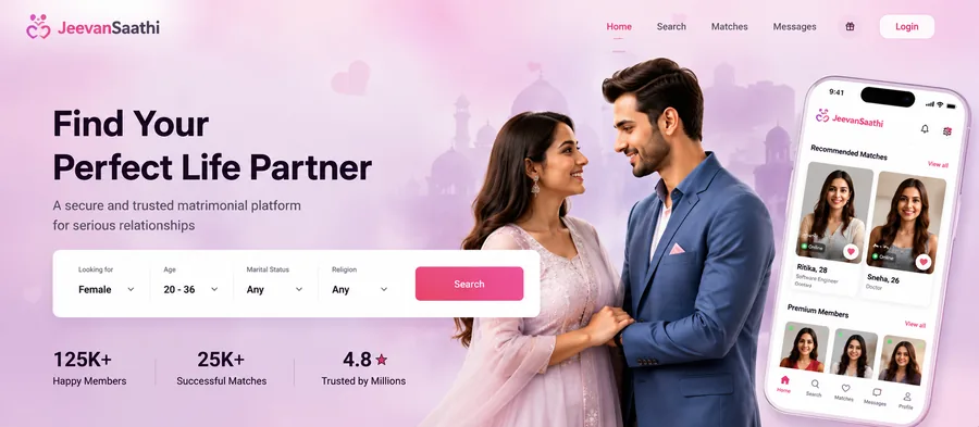 Matrimonial Platform preview